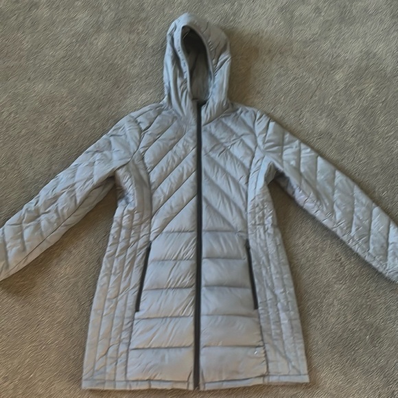 London Fog Long Winter Puffer Down Coat - Picture 2 of 6